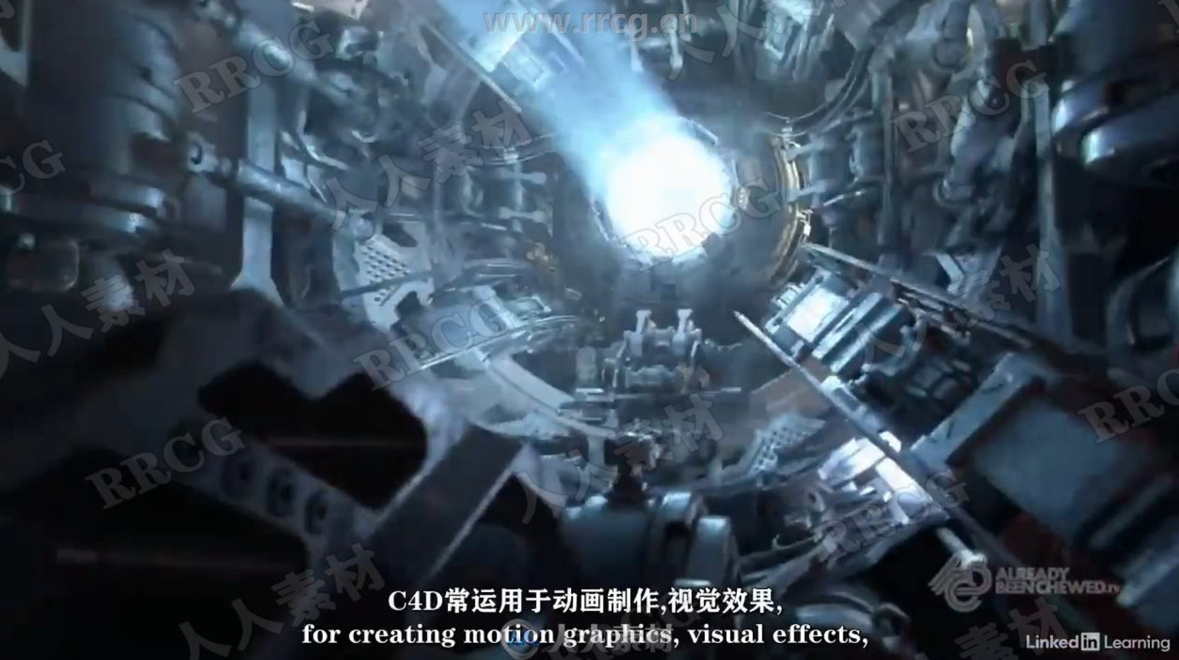 【免费下载】【中文字幕】C4D S22基础入门技术训练视频教程